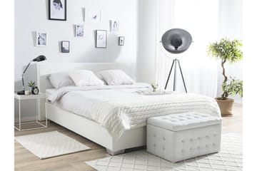 President Dubbelsäng 160|200 cm - Vit - Möbler - Säng - Sängram & sängstomme