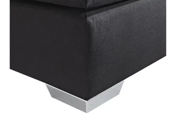 President Dubbelsäng 180|200 cm - Svart - Möbler - Säng - Ramsäng