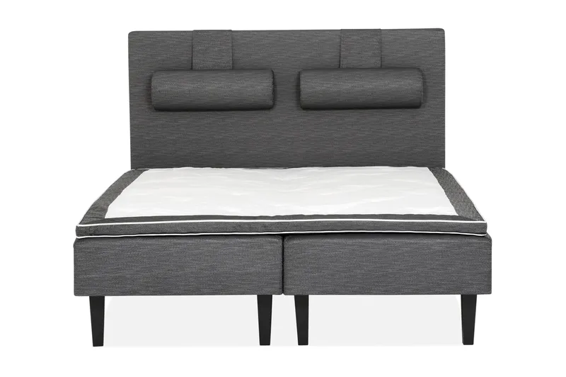 Prime Komplett Sängpaket 160x200 cm - Mörkgrå - Möbler - Säng - Ramsäng
