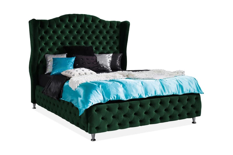 Ramsäng Baron 222x167x162 cm - Svart - Möbler - Säng - Ramsäng