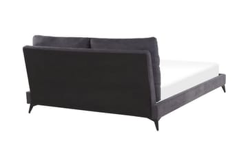 Ramsäng Bellamina 180x200cm - Sammet/Mörkgrå - Möbler - Säng - Ramsäng
