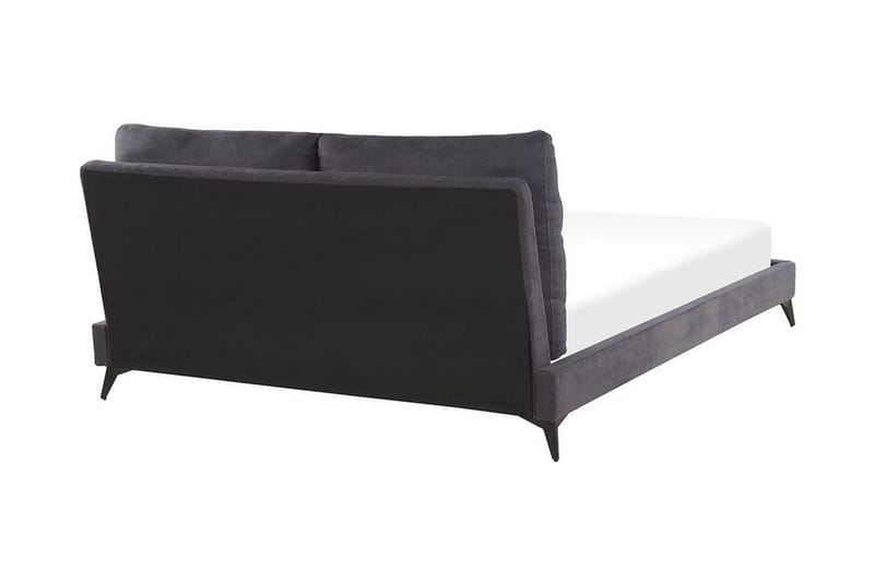 Ramsäng Bellamina 180x200cm - Sammet/Mörkgrå - Möbler - Säng - Ramsäng