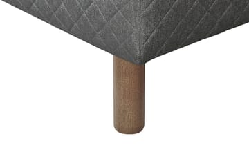 Ramsäng Kilmer 80x200 Medelfast Latex - Grå - Möbler - Säng - Ramsäng