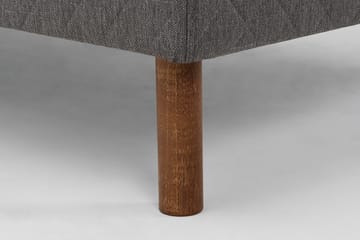 Ramsäng Kilmer 90x200 Medelfast Latex - Grå - Möbler - Säng - Ramsäng
