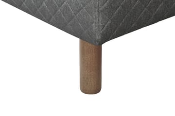 Ramsäng Kilmer 90x200 Medelfast Memory - Grå - Möbler - Säng - Ramsäng