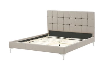 Rams�äng Murette 140x200 cm - Konstläder/Brungrå - Möbler - Säng - Ramsäng