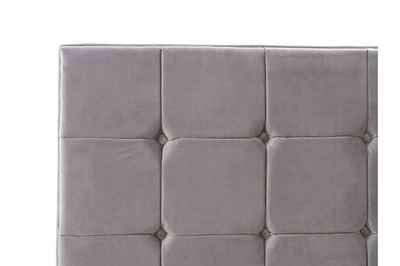 Ramsäng Murette 180x200cm - Sammet/Grå - Möbler - Säng - Ramsäng