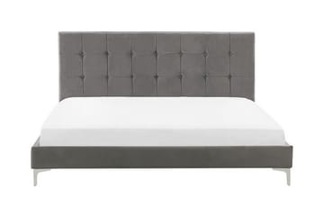 Ramsäng Murette 180x200cm - Sammet/Grå - Möbler - Säng - Ramsäng