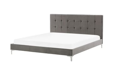 Ramsäng Murette 180x200cm - Sammet/Grå - Möbler - Säng - Ramsäng