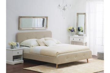 Rennes Dubbelsäng 180|200 cm - Beige - Möbler - Säng - Ramsäng