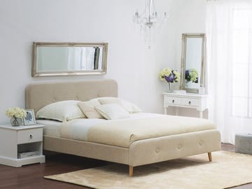 Rennes Dubbelsäng 180|200 cm - Beige - Möbler - Säng - Ramsäng