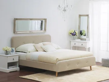 Rennes Dubbelsäng 180|200 cm - Beige - Möbler - Säng - Ramsäng