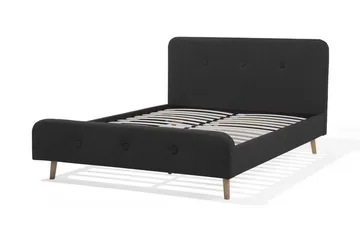 Rennes Sängram 140x200 cm - Grå - Möbler - Säng - Ramsäng