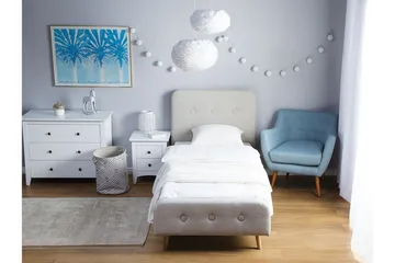 Rennes Sängram 90x200 cm - Beige - Möbler - Säng - Ramsäng