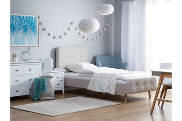Rennes Sängram 90x200 cm - Beige - Möbler - Säng - Sängram & sängstomme