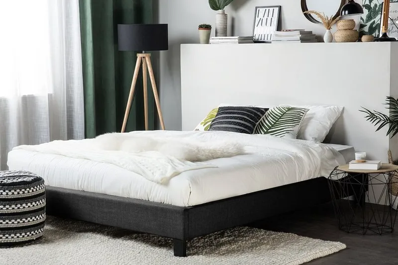 Roanne Sängram 160x200 cm  Grå - Grå - Möbler - Säng - Ramsäng