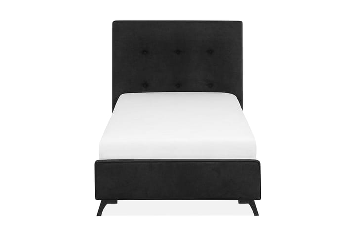 Säng Almodovar 90x200 cm - Svart - Komplett sängpaket - Ramsäng
