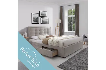 Säng Duke Med 4 Lådor Med Madrass Harmony Delux - Möbler - Säng - Ramsäng