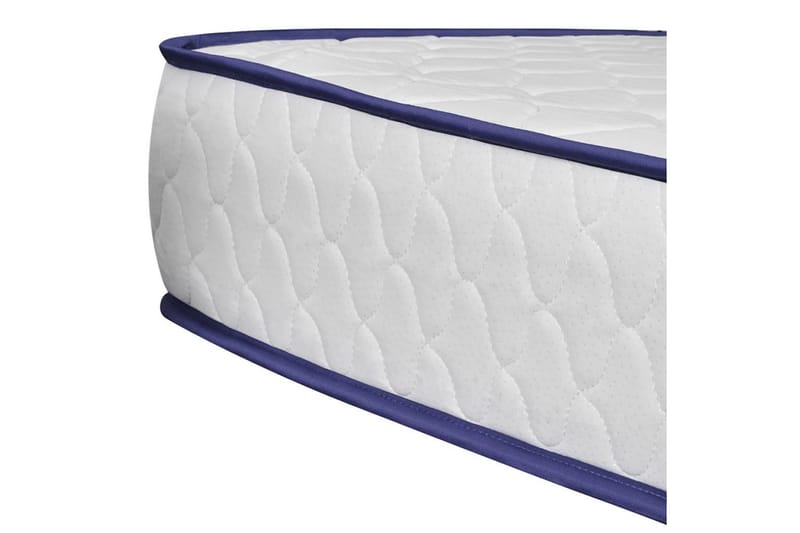 Säng med memoryskummadrass mexikansk stil furu 160x200 cm - Brun - Dubbelsäng - Ramsäng