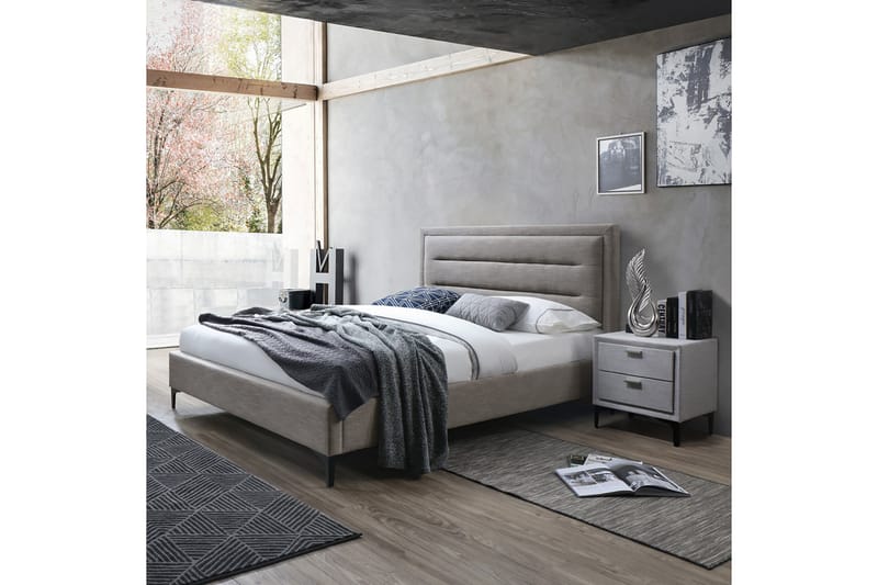Säng SELENE med madrass HARMONY DELUX 160x200cm - Ramsäng - Komplett sängpaket