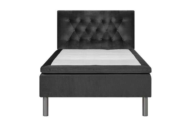 Sängpaket Chilla Pluss Ramsäng 120x200 cm - Mörkgrå - Möbler - Säng - Ramsäng