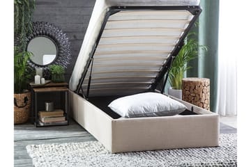 Sängram Dinan 90x200 cm - Beige - Möbler - Säng - Ramsäng