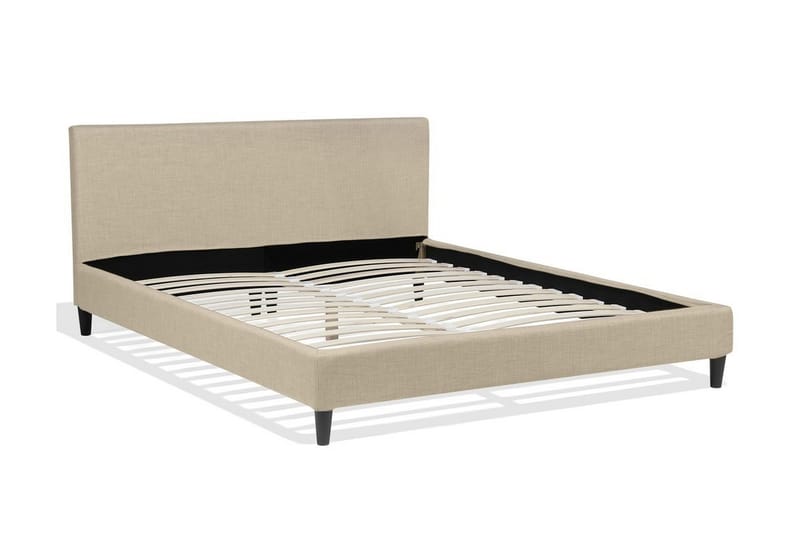 Sängram Fitou 160x200 cm - Beige - Möbler - Säng - Ramsäng