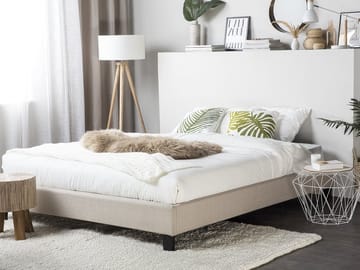 Sängram Roanne 160x200 cm - Beige - Möbler - Säng - Ramsäng