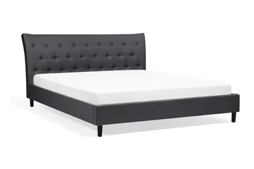 Saverne Dubbelsäng 180 200 cm - Grå - Möbler - Säng - Ramsäng