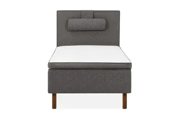 Sundborn Ramsäng 105x200 Medelfast Latex - Grå - Möbler - Säng - Enkelsäng