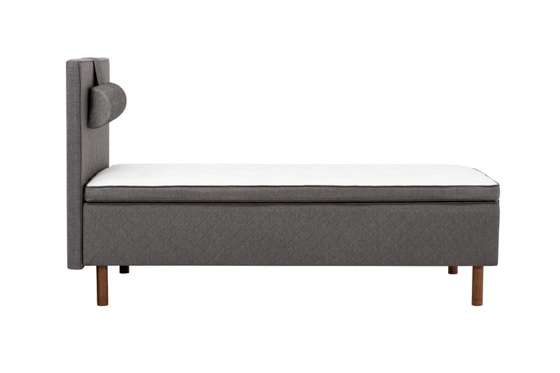 Sundborn Ramsäng 105x200 Medelfast Latex - Grå - Möbler - Säng - Enkelsäng