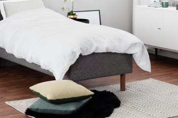 Sundborn Ramsäng 80x200 Medelfast Latex - Grå - Möbler - Säng - Enkelsäng