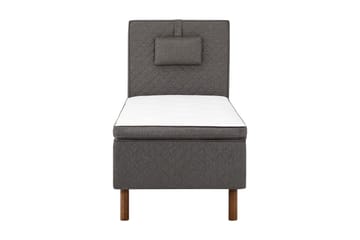 Sundborn Ramsäng 80x200 Medelfast Memory - Grå - Möbler - Säng - Enkelsäng