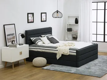 Valbonne Dubbelsäng 160 200 cm - Grå - Möbler - Säng - Ramsäng