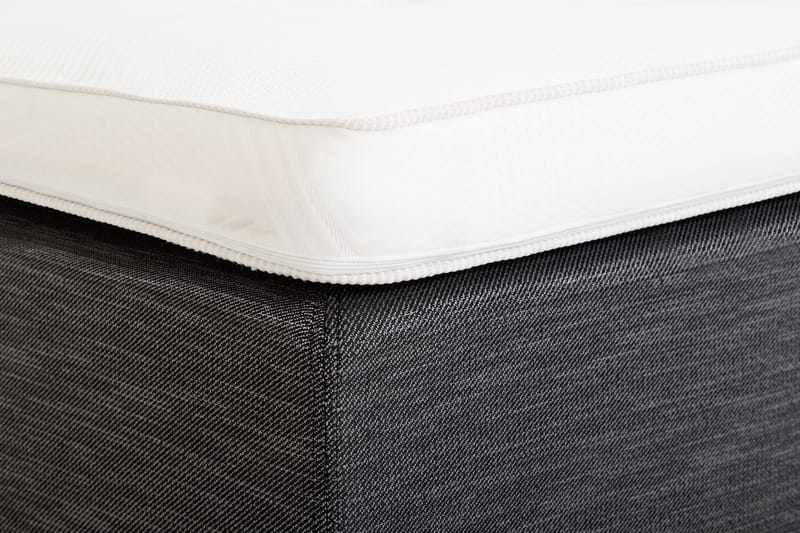 Viken Bas Komplett SängpaketRamsäng 120x200 Medelfast - Grå - Möbler - Säng - Enkelsäng