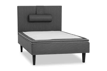 Viken Bas Komplett SängpaketRamsäng 120x200 Medelfast - Grå - Möbler - Säng - Enkelsäng