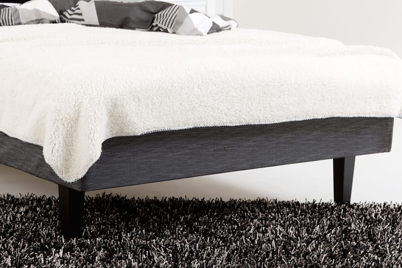 Viken Bas Komplett SängpaketRamsäng 120x200 Medelfast - Grå - Möbler - Säng - Enkelsäng