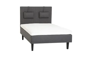 Viken Bas Ramsäng 120x200 cm - Grå/Ek - Möbler - Säng - Enkelsäng