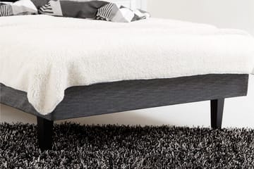 Viken Bas Ramsäng 120x200 cm - Grå/Valnöt - Möbler - Säng - Enkelsäng