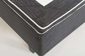 Viken Bas Ramsäng 120x200 Medelfast Polyeter - Grå - Möbler - Säng - Enkelsäng