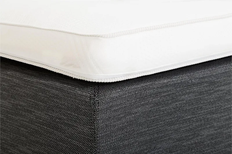 Viken Bas Ramsäng 80x200 cm - Grå/Ek - Möbler - Säng - Enkelsäng