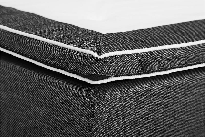 Viken Bas Ramsäng 80x200 cm - Grå/Ek - Möbler - Säng - Enkelsäng