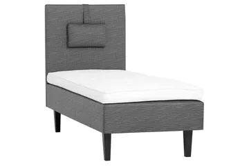 Viken Bas Ramsäng 80x200 cm - Grå/Ek - Möbler - Säng - Enkelsäng