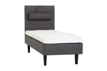Viken Bas Ramsäng 80x200 cm - Grå/Svart - Möbler - Säng - Enkelsäng