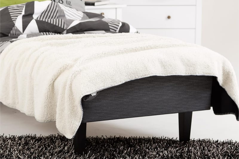 Viken Bas Ramsäng 80x200 cm - Grå/Vit - Möbler - Säng - Enkelsäng