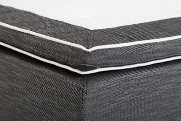 Viken Bas Ramsäng 80x200 cm Medelfast Polyeter - Grå - Möbler - Säng - Enkelsäng