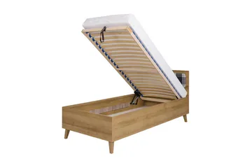 Vintra Ramsäng 90x200 cm - Grå - Möbler - Säng - Sängram & sängstomme