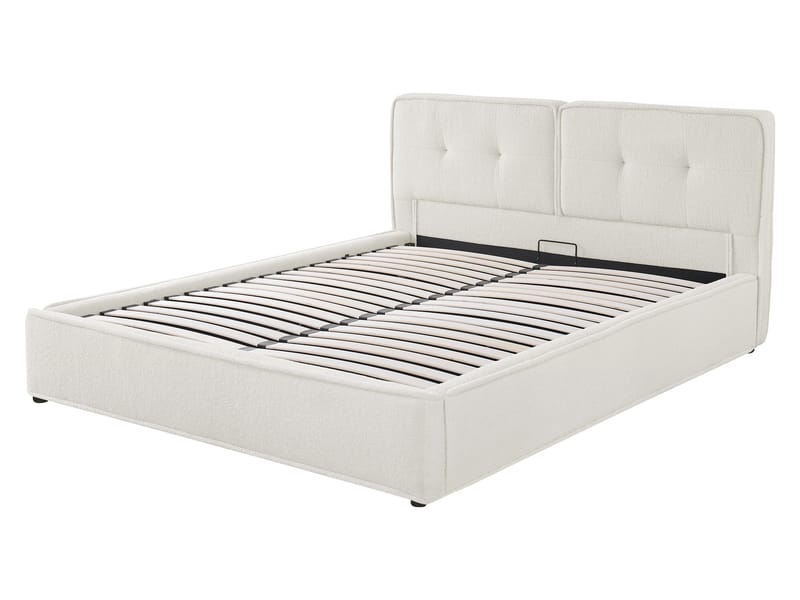 Renva Sängram 160x200 cm - Beige - Möbler - Säng - Säng med förvaring