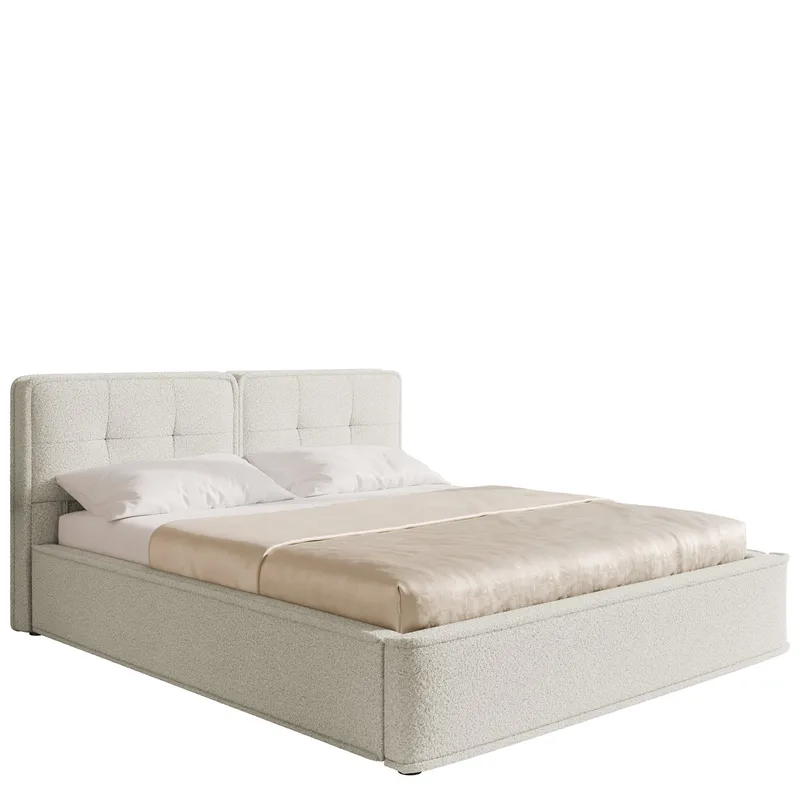 Renva Sängram 160x200 cm - Beige - Möbler - Säng - Säng med förvaring