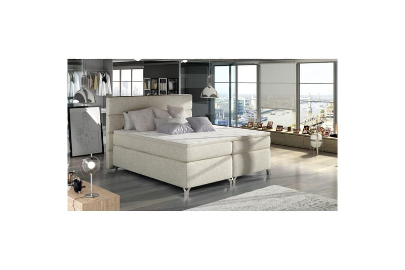 Resårbotten Eltap Amadeo - Dora 21, Beige, 140x200 cm - Möbler - Säng - Kontinentalsäng